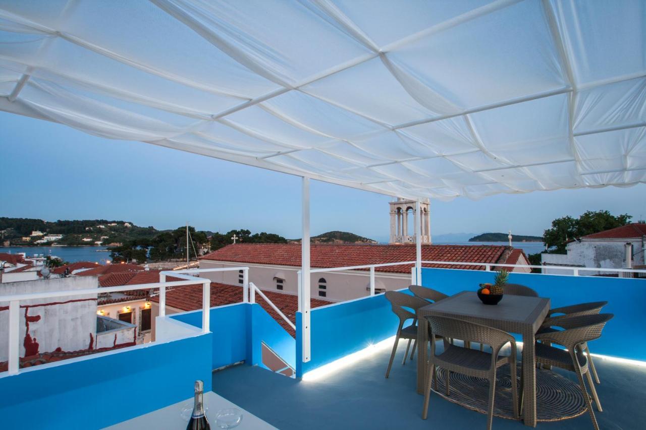 Capolavoro, Boutique Apartment With Unique Rooftop Skiathos-Stadt Exterior foto