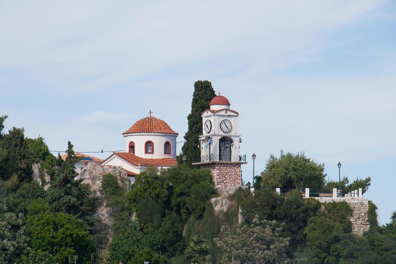 Capolavoro, Boutique Apartment With Unique Rooftop Skiathos-Stadt Exterior foto